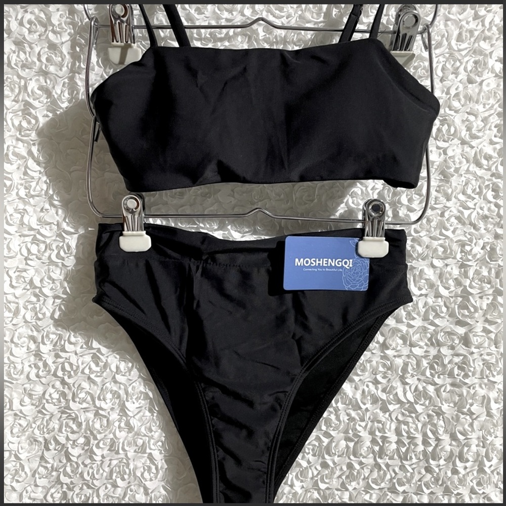 🆕 High Waisted Bikini Set Size S